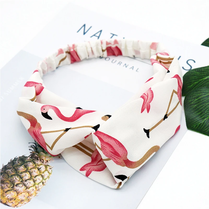 Hot SALE Fashion Headbands Cartoon Flamingo Cross Hair Bands Turban Bandage Bandana Headwear Headwrap Hair Accessories
Hot SALE Fashion Headbands Cartoon Flamingo Cross Hair Bands Turban Bandage Bandana Headwear Headwrap Hair Accessories