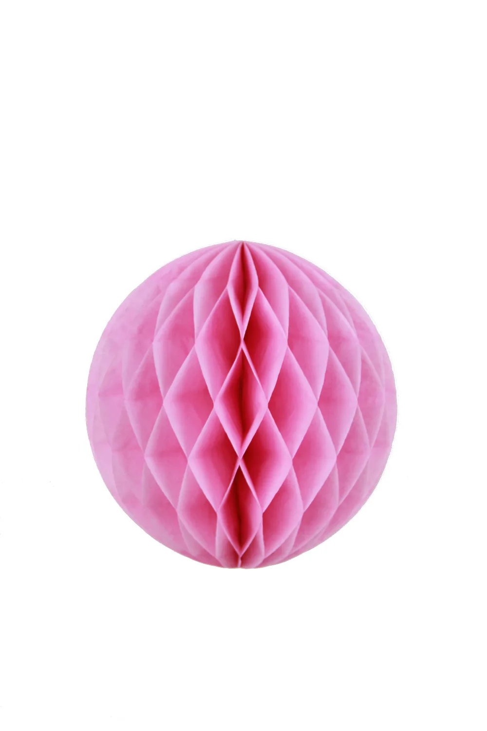 pink honeycomb ball