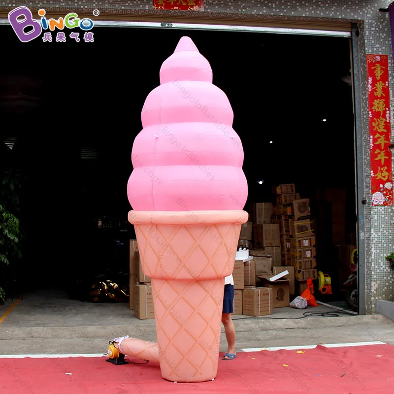 Factory outlet customized logo 3 meters inflatable pink strawberry ice cream for shop decoration or party set etc
Factory outlet customized logo 3 meters inflatable pink strawberry ice cream for shop decoration or party set etc