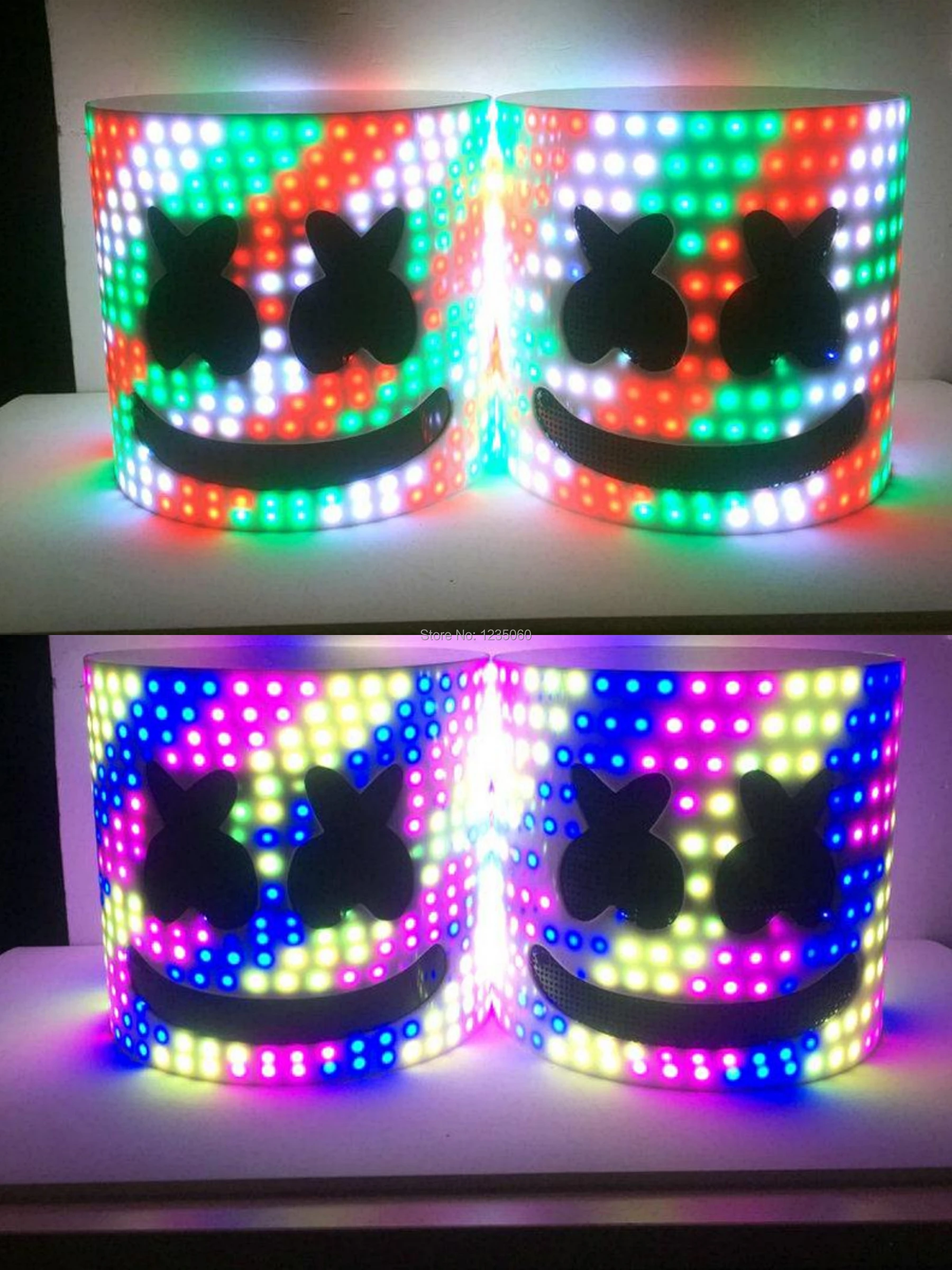 WYY LED Helmet / LED ROBOT Helmet / marshmello Kryoman Helmet / dance performance helmet
WYY LED Helmet / LED ROBOT Helmet / marshmello Kryoman Helmet / dance performance helmet