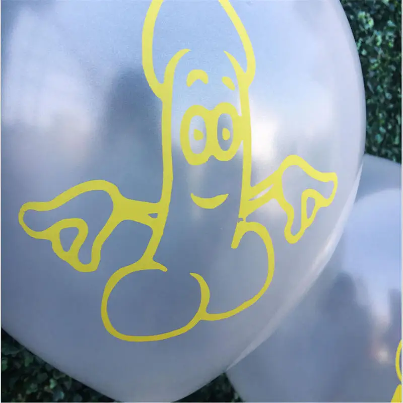 10 шт. белые латексные воздушные шары для девичника украшения вечеринки пенис