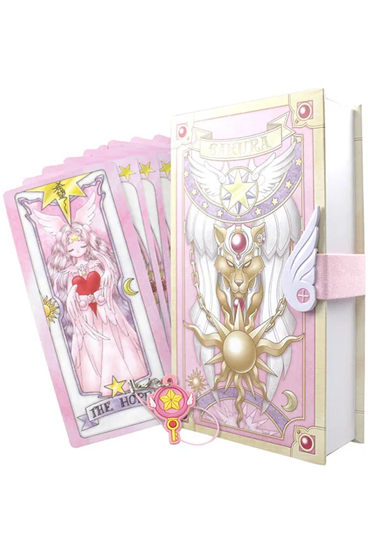 Hot Anime 56 pieces Pink Card Captor Sakura Clow Card (send mobile accessories ) Cosplay
Hot Anime 56 pieces Pink Card Captor Sakura Clow Card (send mobile accessories ) Cosplay