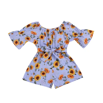 2019 Toddler Kids Girl Floral Romper Summer Jumpsuit Outfits Clothes Flower Print Costume For Baby Girl Clothing Cotton Jumpsuit
2019 Toddler Kids Girl Floral Romper Summer Jumpsuit Outfits Clothes Flower Print Costume For Baby Girl Clothing Cotton Jumpsuit