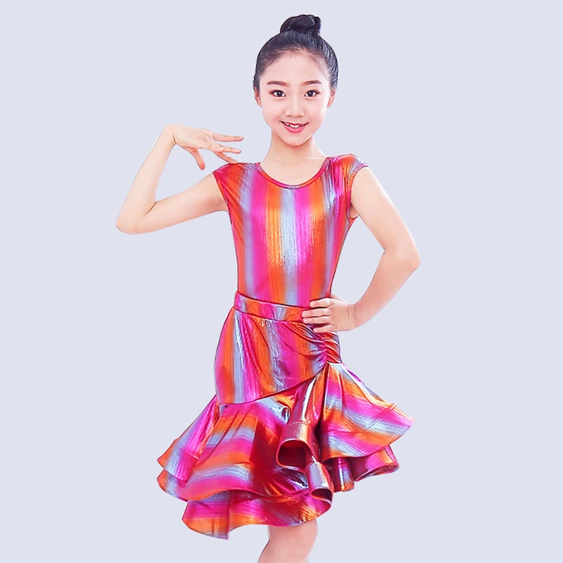Latin Dance Dress Girls Round Neck Leotard Skirts Kids Latin Dance Competition Costumes Rumba Samba Stage Dancewear DNV11244
Latin Dance Dress Girls Round Neck Leotard Skirts Kids Latin Dance Competition Costumes Rumba Samba Stage Dancewear DNV11244