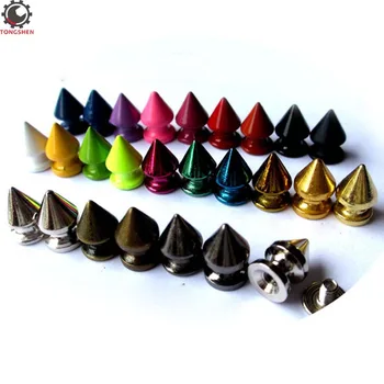 12MM Multicolor Metal Tree Spikes and Studs Metallic Screw-Back Metal Stud Rivet Spikes Punk Leathercraft DIY Accessories
12MM Multicolor Metal Tree Spikes and Studs Metallic Screw-Back Metal Stud Rivet Spikes Punk Leathercraft DIY Accessories