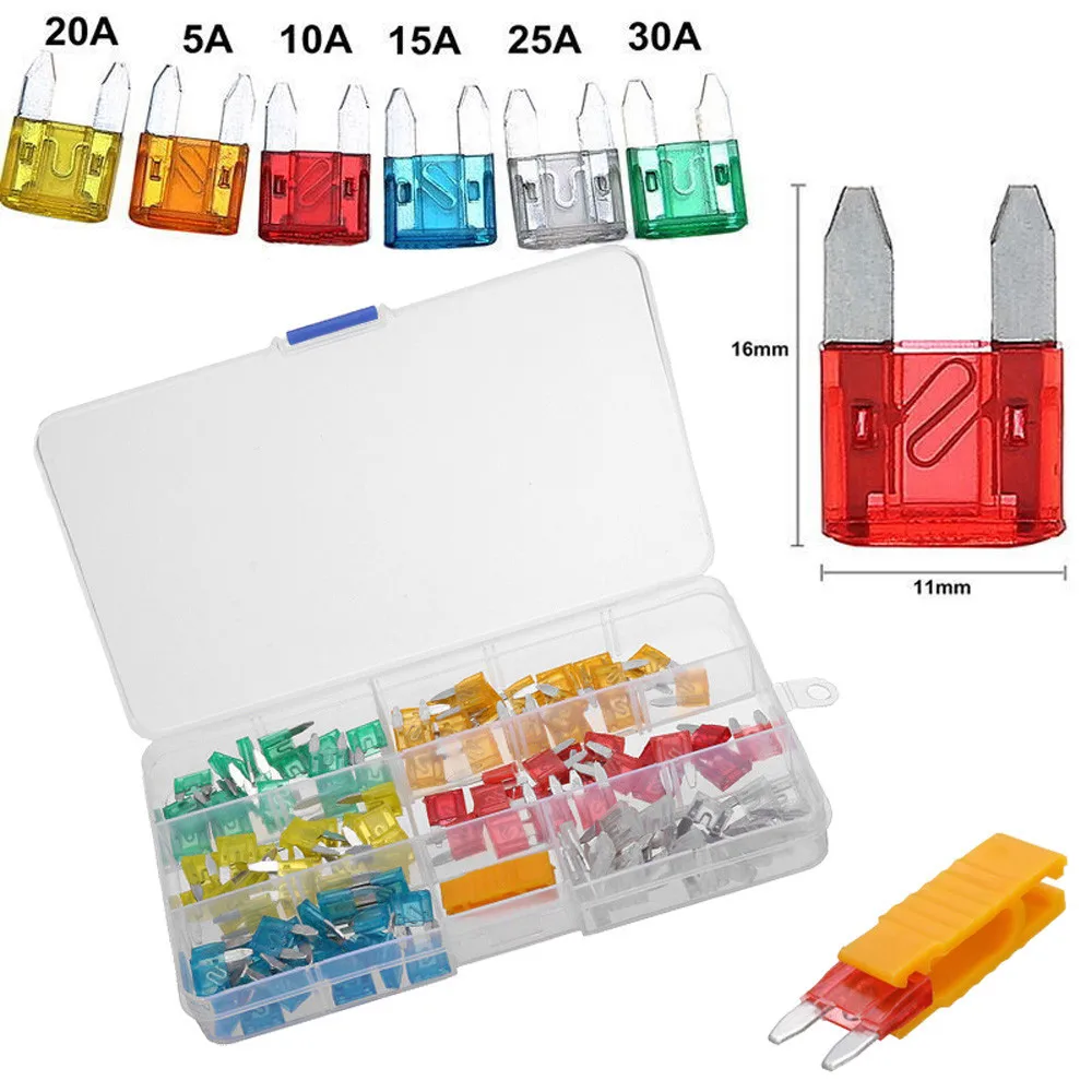 WUPP 2019 New 120pcs Mini Fuse Assortment Set Auto Car Truck DG Motorcycle SUV Fuses Kit Fuse Box предохранитель Fusibles Auto
WUPP 2019 New 120pcs Mini Fuse Assortment Set Auto Car Truck DG Motorcycle SUV Fuses Kit Fuse Box предохранитель Fusibles Auto