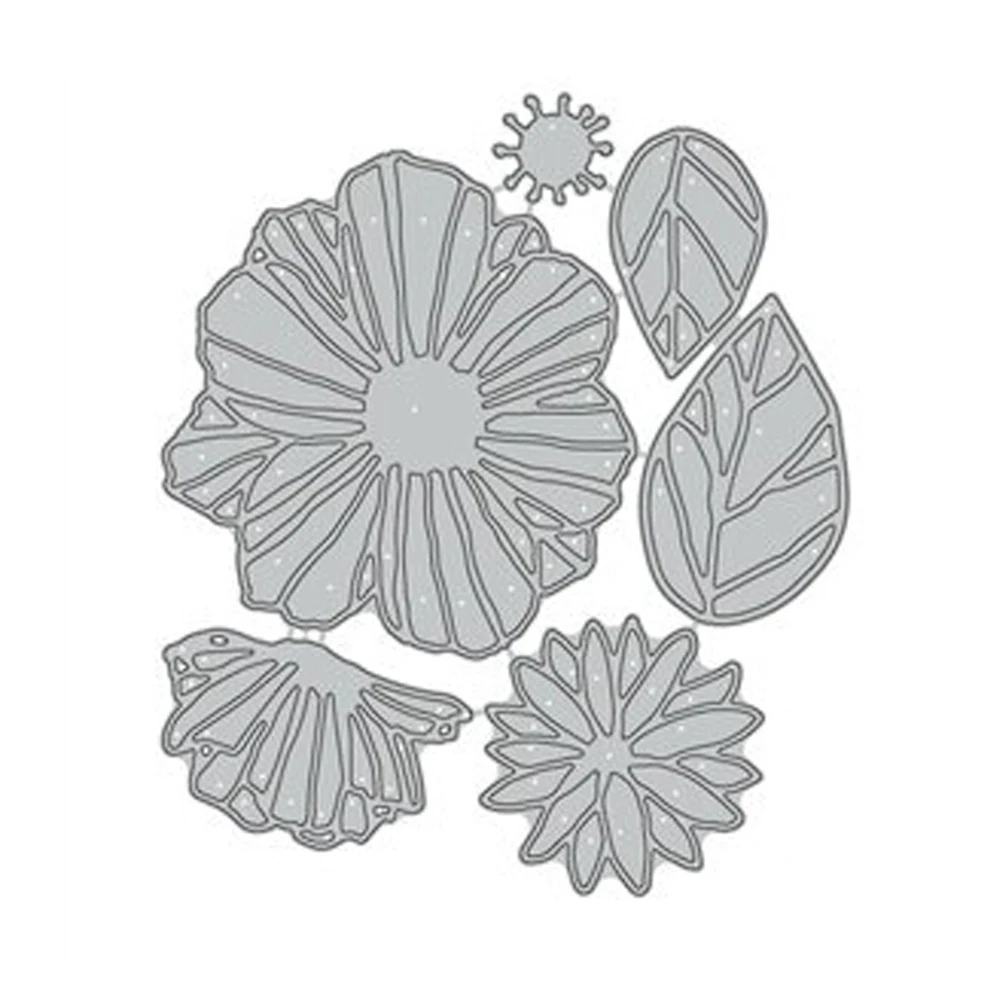 Hemere 69.2*80.1mm Fine Line Florals Metal Cutting Dies Stencils for DIY Scrapbooking Album Stamp Paper Card Embossing
Hemere 69.2*80.1mm Fine Line Florals Metal Cutting Dies Stencils for DIY Scrapbooking Album Stamp Paper Card Embossing