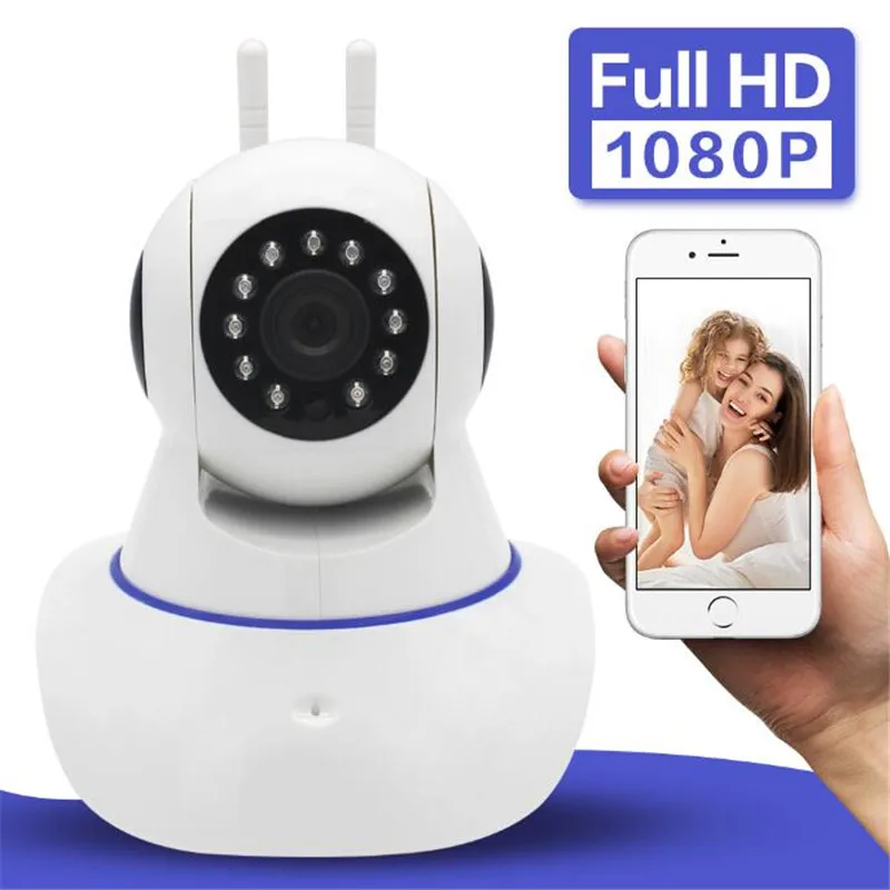 PLYMOTON Full HD 1080P Wireless IP Camera Infrared Night Vision Two-way Audio Security CCTV Camera Surveillance Baby Monitor
PLYMOTON Full HD 1080P Wireless IP Camera Infrared Night Vision Two-way Audio Security CCTV Camera Surveillance Baby Monitor