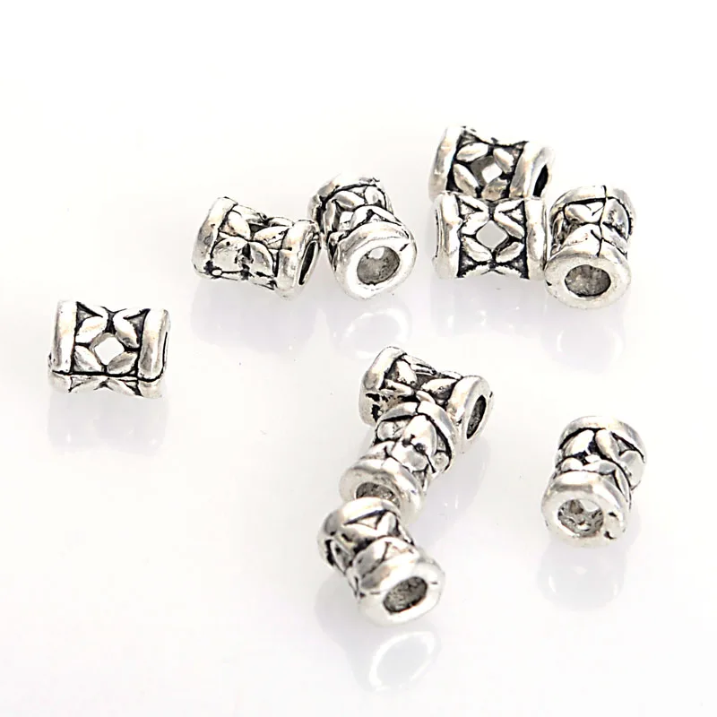 50Pcs 6x7 MM Fluted Corrugated Vintage Ethnic Antique Silver Antique Design Spacer Beads For Diy Bracelet Jewelry Making
50Pcs 6x7 MM Fluted Corrugated Vintage Ethnic Antique Silver Antique Design Spacer Beads For Diy Bracelet Jewelry Making