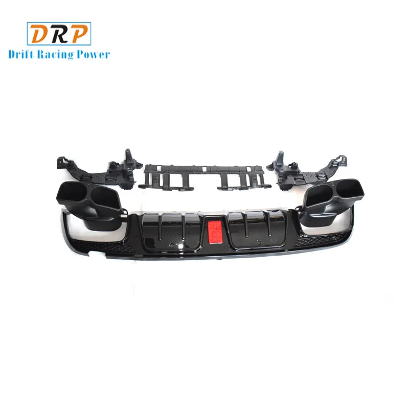 1 set PP car Rear Bumper diffuser lip LED light 4 doors muffler tail exhaust fit 2015-2019 Benz W205 C200 C300 AMG Sedan
1 set PP car Rear Bumper diffuser lip LED light 4 doors muffler tail exhaust fit 2015-2019 Benz W205 C200 C300 AMG Sedan