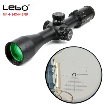 LEBO NK 4-14X44 SFIR First Focal Plane Rifle Scopes Side Parallax Hunting Scopes Tactical Rifle Hunting Sight Sniper Gear
LEBO NK 4-14X44 SFIR First Focal Plane Rifle Scopes Side Parallax Hunting Scopes Tactical Rifle Hunting Sight Sniper Gear