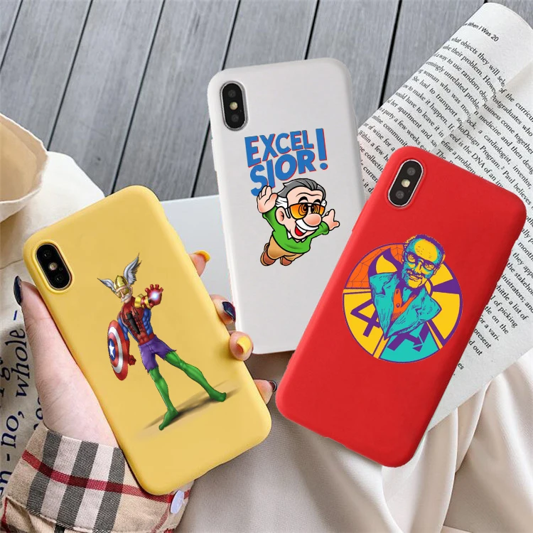 Stan Lee TPU Soft Silicone phone case cover For iPhone 6S 7 8 Plus XR XS Max Case
Stan Lee TPU Soft Silicone phone case cover For iPhone 6S 7 8 Plus XR XS Max Case