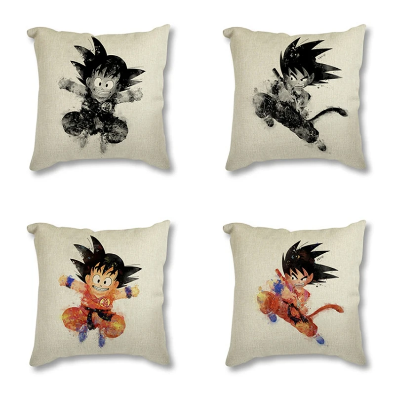 Decorative Cushion Cover Linen Pillowcase 45x45cm Japanese Anime Dragon Ball Cartoon Cushion Covers Case for Sofa Home Decor
Decorative Cushion Cover Linen Pillowcase 45x45cm Japanese Anime Dragon Ball Cartoon Cushion Covers Case for Sofa Home Decor