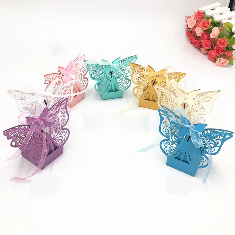 10pcs Creative Hollow Butterfly Candy Box Wedding Gift Christmas Birthday Party Sweet Gift Candy Bag Favors Event Party Supplies
10pcs Creative Hollow Butterfly Candy Box Wedding Gift Christmas Birthday Party Sweet Gift Candy Bag Favors Event Party Supplies