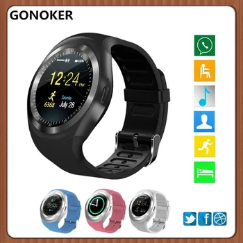 New Smart Watch Bluetooth Smartwatch with Camera Round Touch Screen Support SIM TF Card for iPhone Xiaomi Android Phone
New Smart Watch Bluetooth Smartwatch with Camera Round Touch Screen Support SIM TF Card for iPhone Xiaomi Android Phone