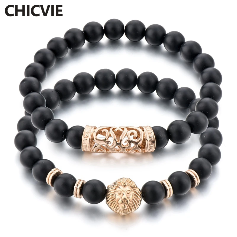 CHICVIE 2pcs/set Handmade Animal Lion Bracelets & Bangles Charms For Women & Men Luxury Brand Jewelry Making Bracelets SBR190011
CHICVIE 2pcs/set Handmade Animal Lion Bracelets & Bangles Charms For Women & Men Luxury Brand Jewelry Making Bracelets SBR190011