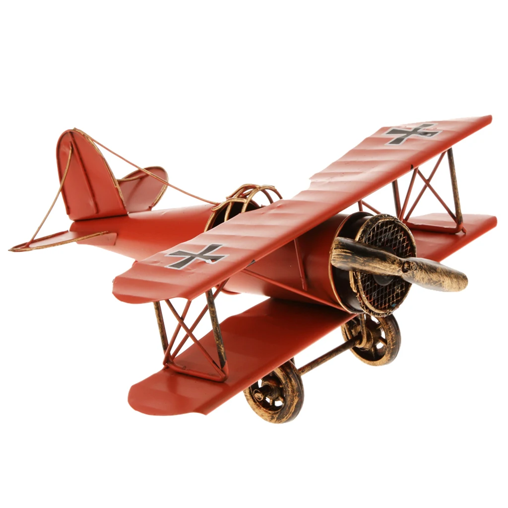 Vintage Tin Metal Airplane Helicopter Model Biplane Military Aircraft Home Decor Toy Gift Vintage Tin Metal Airplane Helicopter Model Biplane Military Aircraft Home Decor Toy Gift