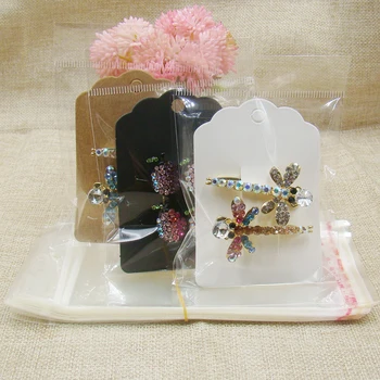 zerongE jewelry white/kraft/black hair clip hair claws display card 100pcs +100pcs opp bag for packing production
zerongE jewelry white/kraft/black hair clip hair claws display card 100pcs +100pcs opp bag for packing production