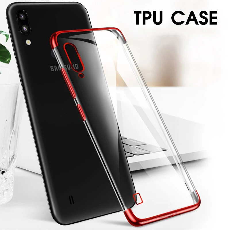 Soft TPU Plating Back Cover For Samsung Galaxy M20 M30 M10 A30 A10 S10 Plus S10e A7 2018 A750 A50 Transparent Silicone Case
Soft TPU Plating Back Cover For Samsung Galaxy M20 M30 M10 A30 A10 S10 Plus S10e A7 2018 A750 A50 Transparent Silicone Case