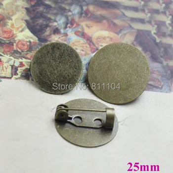 25mm Antique Bronze tone Blank Flat Circle Bezel Tray Cabochon Brooch Bases Clip Back Pins Brooches Settings Findings
25mm Antique Bronze tone Blank Flat Circle Bezel Tray Cabochon Brooch Bases Clip Back Pins Brooches Settings Findings