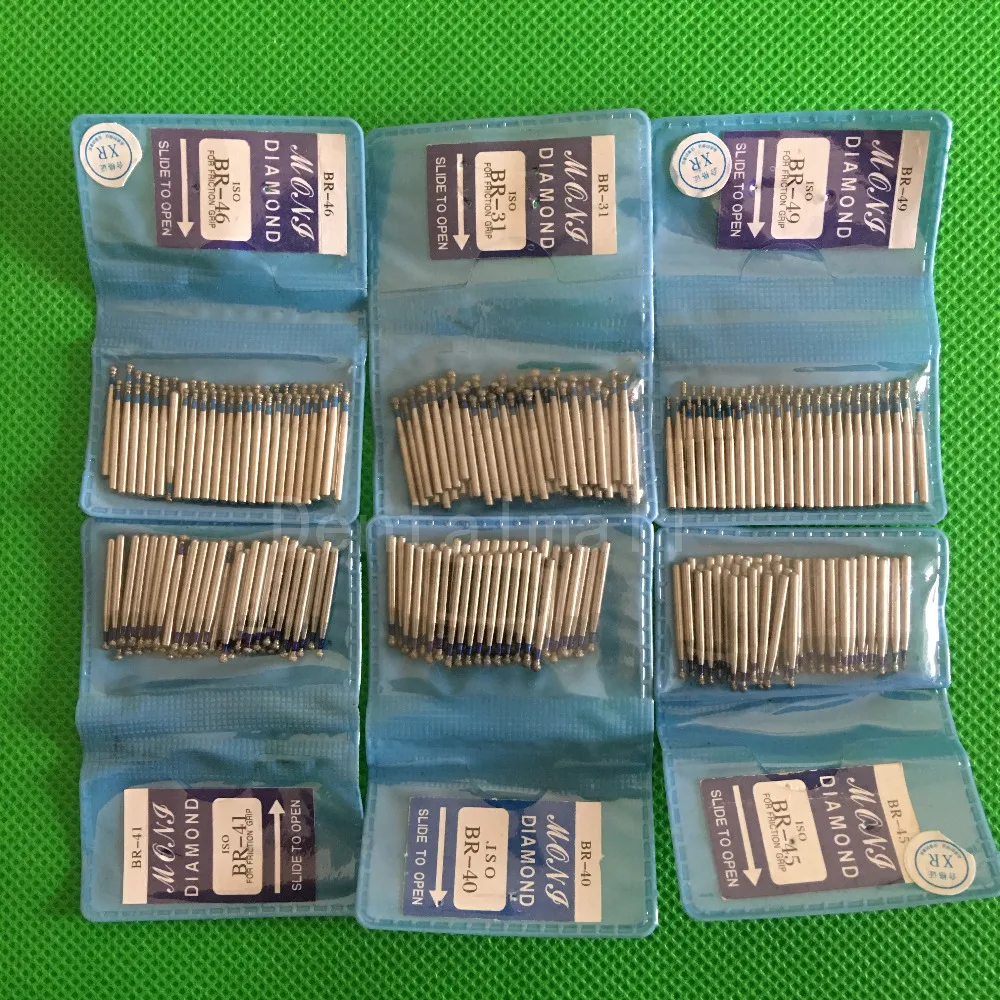 1bag/ 50pcs BR SERIES Dental Diamond FG High Speed Burs for polishingDentist Supplies
1bag/ 50pcs BR SERIES Dental Diamond FG High Speed Burs for polishingDentist Supplies