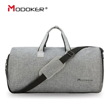 Modoker Garment Travel Bag with Shoulder Strap Duffel Bag Carry on Hanging Suitcase Clothing Business Bags Multiple Pockets Grey
Modoker Garment Travel Bag with Shoulder Strap Duffel Bag Carry on Hanging Suitcase Clothing Business Bags Multiple Pockets Grey