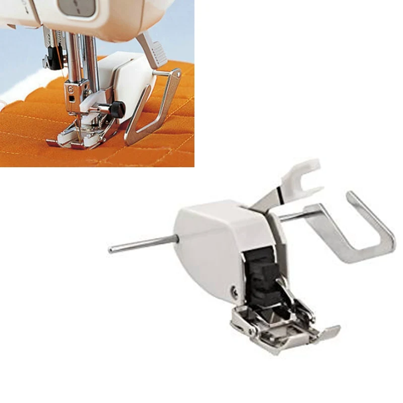 Sewing Machine Parts Tools Even Feet Walking Presser Foot Accessories Plaid Matcher Fits for ALL Brand Domestic Sewing Machine
Sewing Machine Parts Tools Even Feet Walking Presser Foot Accessories Plaid Matcher Fits for ALL Brand Domestic Sewing Machine