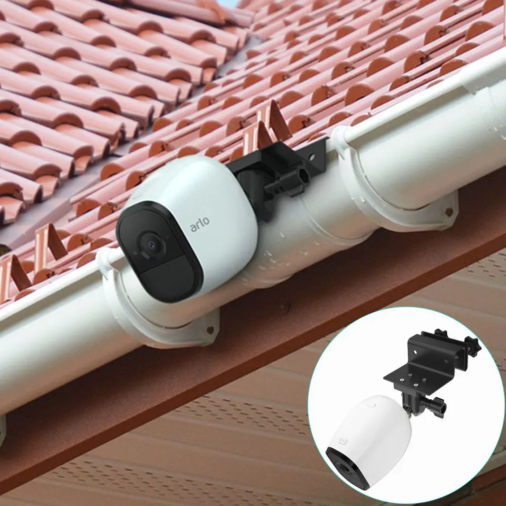 Arlo Camera Gutter Mount Bracket for Arlo Pro 2/Ultra/HD/Pro Outdoor Security Surveillance Camera Mounting Brackets Adjustable
Arlo Camera Gutter Mount Bracket for Arlo Pro 2/Ultra/HD/Pro Outdoor Security Surveillance Camera Mounting Brackets Adjustable