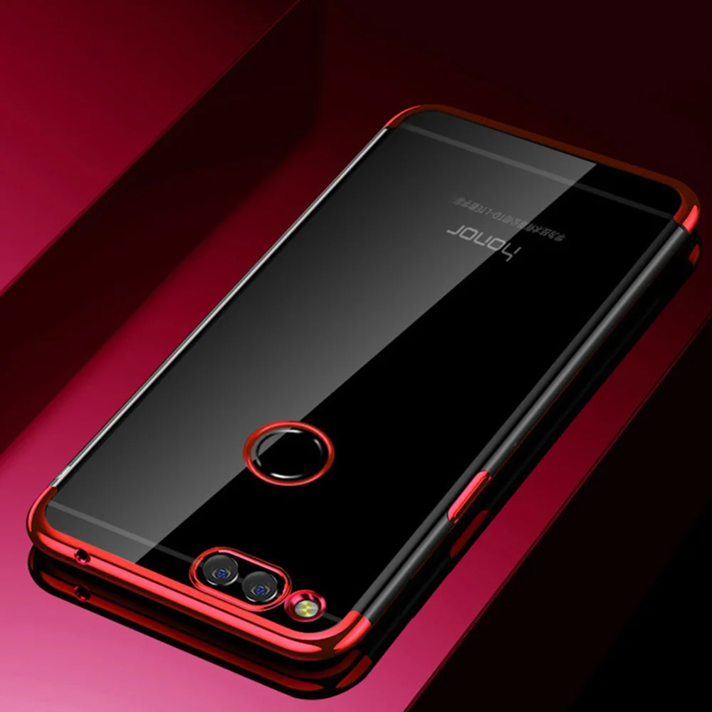 Luxury Transparent Phone Case Bumper Silicone Cover On For Huawei Honor 7C Pro Honor7C 7CPro AUM-L41 LND-L29 3/4 32 GB
Luxury Transparent Phone Case Bumper Silicone Cover On For Huawei Honor 7C Pro Honor7C 7CPro AUM-L41 LND-L29 3/4 32 GB