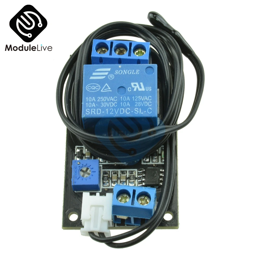 1 Channel 1-CH 12V Thermistor Relay Sensor Temperature Control Switch Module Diy Kit Electronic PCB Board Module
1 Channel 1-CH 12V Thermistor Relay Sensor Temperature Control Switch Module Diy Kit Electronic PCB Board Module