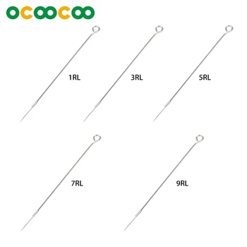 50PCS 1RL 3RL 5RL 7RL 9RL Mixed Round Liner Tattoo Needles Disposable Sterilized Individual Package 304 Medical Stainless Steel
50PCS 1RL 3RL 5RL 7RL 9RL Mixed Round Liner Tattoo Needles Disposable Sterilized Individual Package 304 Medical Stainless Steel