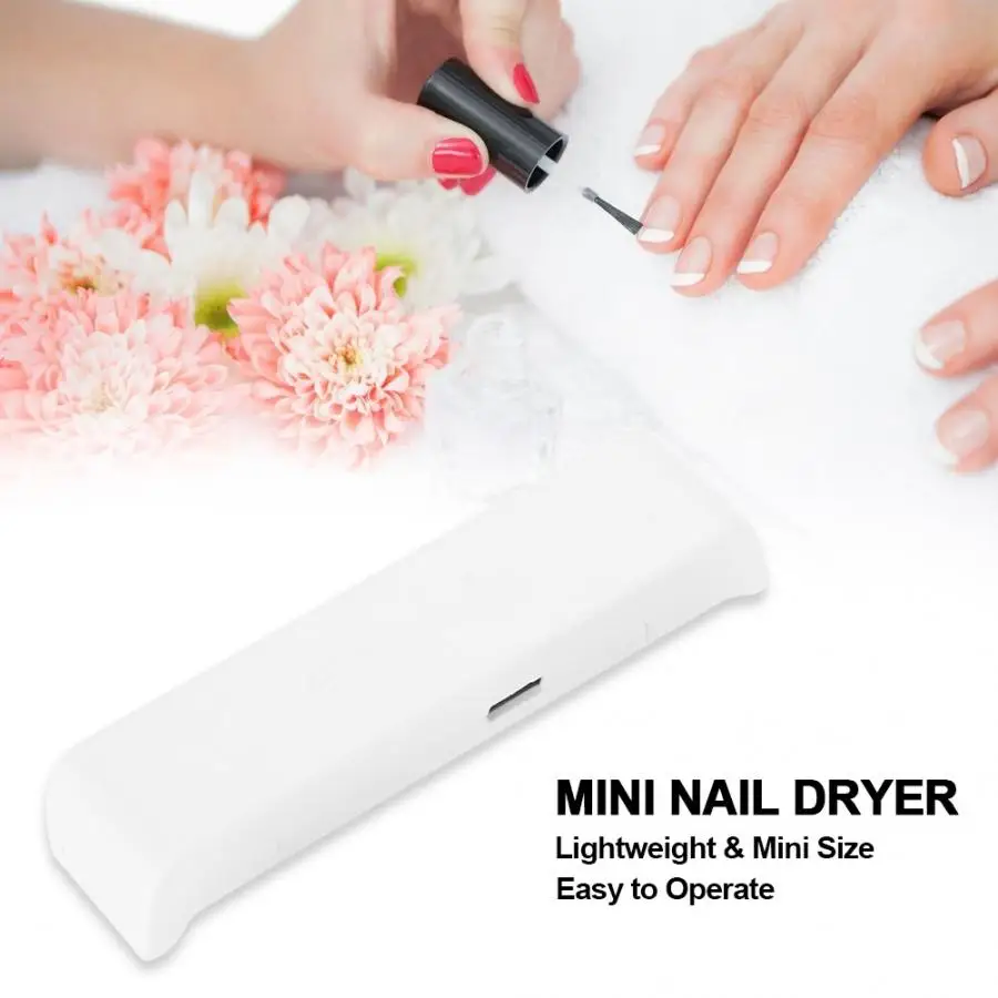 Portable Mini Nail UV Light Therapy Machine LED Nail Dryer Nail Polish Art Tools For Nails
Portable Mini Nail UV Light Therapy Machine LED Nail Dryer Nail Polish Art Tools For Nails