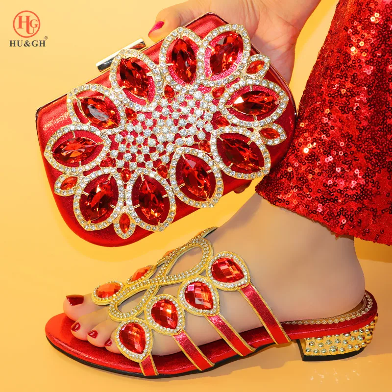 2019 Newest Red Color African Women Matching Italian Design Shoe and Bag Set for Wedding Italian Shoes with Matching Bag Italy
2019 Newest Red Color African Women Matching Italian Design Shoe and Bag Set for Wedding Italian Shoes with Matching Bag Italy
