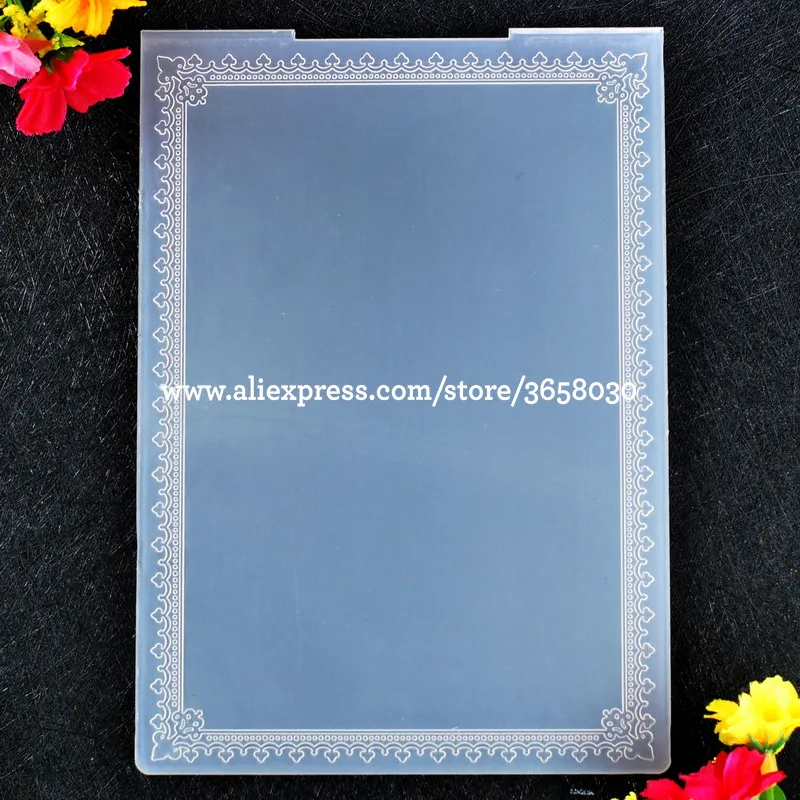 Frame Plastic Embossing Folder For Scrapbook DIY Album Card Tool Plastic Template 12.5x17.8cm 8101412
Frame Plastic Embossing Folder For Scrapbook DIY Album Card Tool Plastic Template 12.5x17.8cm 8101412