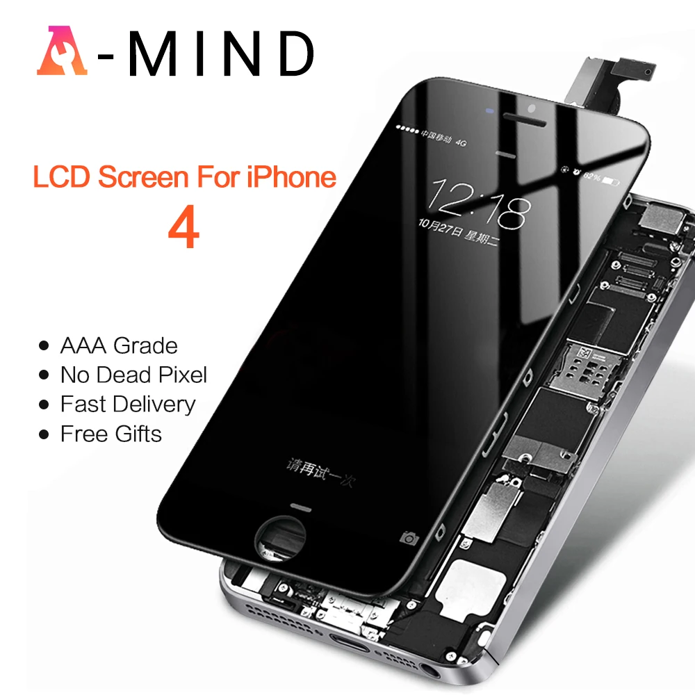 Grade AAA Screen LCD for iPhone 4 4S 6 5 5S 5C SE Display LCD Touch Screen Replacement Digitizer Assembly Highscreen Display
Grade AAA Screen LCD for iPhone 4 4S 6 5 5S 5C SE Display LCD Touch Screen Replacement Digitizer Assembly Highscreen Display