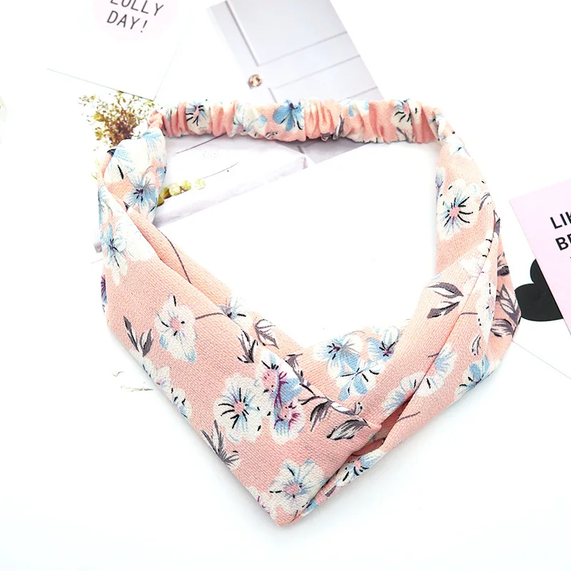 Fashion Retro Flower Women Elastic Turban Twisted Knotted Headband Floral Wide Stretch Girls Hair Accessories
Fashion Retro Flower Women Elastic Turban Twisted Knotted Headband Floral Wide Stretch Girls Hair Accessories