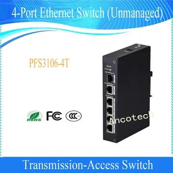 Free Shipping DAHUA 100M/1000M self-adaptive SFP fiber port 4-Port Ethernet Switch (Unmanaged) Without Logo PFS3106-4T
Free Shipping DAHUA 100M/1000M self-adaptive SFP fiber port 4-Port Ethernet Switch (Unmanaged) Without Logo PFS3106-4T