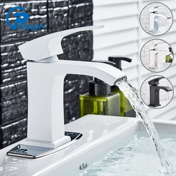 POIQIHY White Basin Faucet Multi Color Deck Mounted Basin Bathroom Sink Faucet Single Handle Hole Crane Cold Hot Water Mixer Tap
POIQIHY White Basin Faucet Multi Color Deck Mounted Basin Bathroom Sink Faucet Single Handle Hole Crane Cold Hot Water Mixer Tap