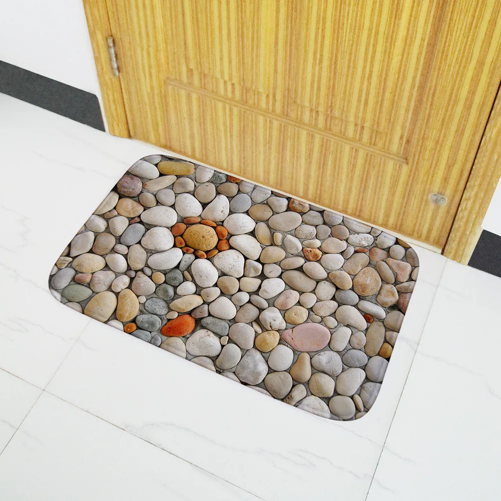 Floor Mat Multi Colours Cobblestone Bathroom Door Suction Waterproof Mat Carpet Thicker Non-slip Bath Mat Floor Rug
Floor Mat Multi Colours Cobblestone Bathroom Door Suction Waterproof Mat Carpet Thicker Non-slip Bath Mat Floor Rug
