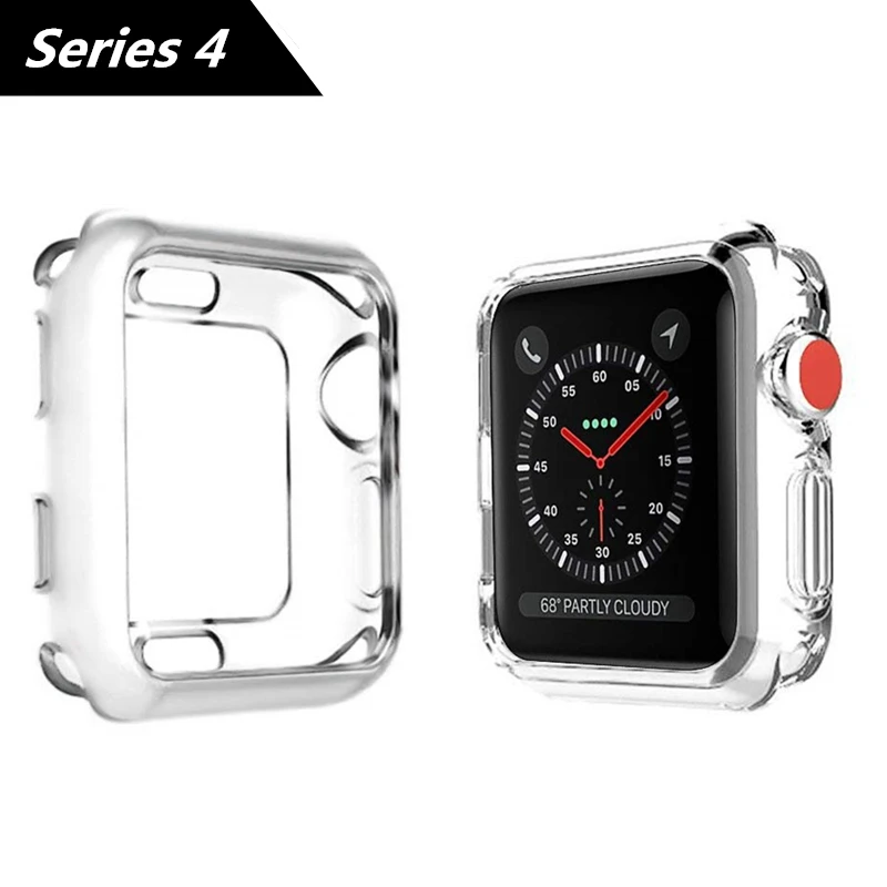 ASHEI Cases for Apple Watch Series 4 40mm 44mm Clear Protector Soft TPU Bumper Cover for iWatch Ultra-Thin Protective Case
ASHEI Cases for Apple Watch Series 4 40mm 44mm Clear Protector Soft TPU Bumper Cover for iWatch Ultra-Thin Protective Case