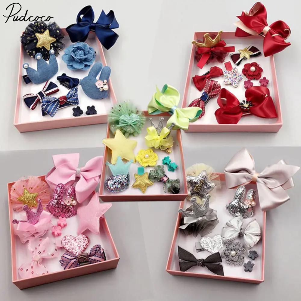Helen115 Lovely 10pcs Set Kids Baby Girls Bow knot Hair Clips Flower Barrette HairPins Gift Box
Helen115 Lovely 10pcs Set Kids Baby Girls Bow knot Hair Clips Flower Barrette HairPins Gift Box