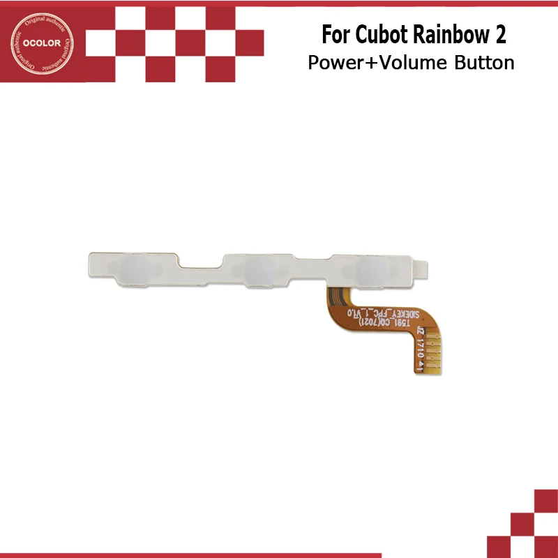 ocolor for Power On /Off Button For Cubot Rainbow 2 Power+Volumw Up/Down Button FPC Flex Cable Replacement For Cubot Rainbow 2
ocolor for Power On /Off Button For Cubot Rainbow 2 Power+Volumw Up/Down Button FPC Flex Cable Replacement For Cubot Rainbow 2