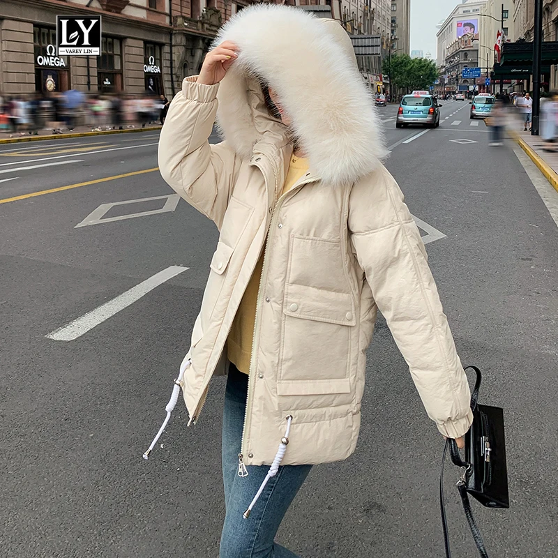 Ly Varey Lin Women Winter Hooded Fur Collar Down Cotton Padded Embroidery Jacket Medium Long Parka Female Loose Cotton Coat
Ly Varey Lin Women Winter Hooded Fur Collar Down Cotton Padded Embroidery Jacket Medium Long Parka Female Loose Cotton Coat