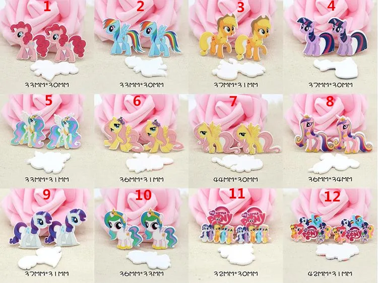 18 style Cartoon Unicorn Horse Resin Flatback Assorted Planar Resin Cabochon DIY Craft Embellishments For Scrapbooking wholesale
18 style Cartoon Unicorn Horse Resin Flatback Assorted Planar Resin Cabochon DIY Craft Embellishments For Scrapbooking wholesale