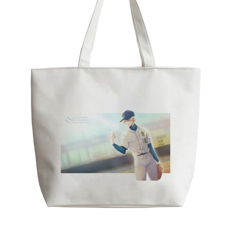 Ace of Diamond Japanese Anime Handbag Canvas Shopping bag Cartoon Cute Gift school bag Shoulder Tote bags AN000
Ace of Diamond Japanese Anime Handbag Canvas Shopping bag Cartoon Cute Gift school bag Shoulder Tote bags AN000