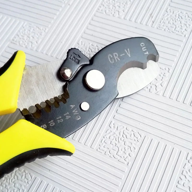 Multi Tool 18cm Wire Stripper Cable Cutting Scissor Stripping Pliers Cutter 1.6-4.0mm Hand Tools LKS99
Multi Tool 18cm Wire Stripper Cable Cutting Scissor Stripping Pliers Cutter 1.6-4.0mm Hand Tools LKS99