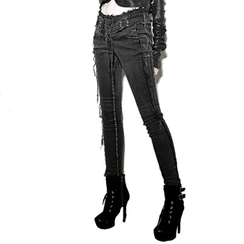 Punk New Design Daily Vintage Wash Supper Elastic Female Jean Slim Fit Women Cowboy Pencil Pants Skinny Long Trousers
Punk New Design Daily Vintage Wash Supper Elastic Female Jean Slim Fit Women Cowboy Pencil Pants Skinny Long Trousers
