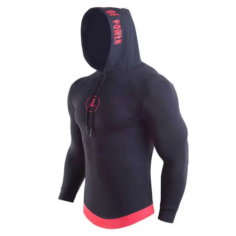 Men Quick Dry Cap Hoodie Sweatshirt Sporting Jersey Compress Fitness Tight Rashgard Shirt Gymming Bodybuilding Runs Jacket M1722
Men Quick Dry Cap Hoodie Sweatshirt Sporting Jersey Compress Fitness Tight Rashgard Shirt Gymming Bodybuilding Runs Jacket M1722