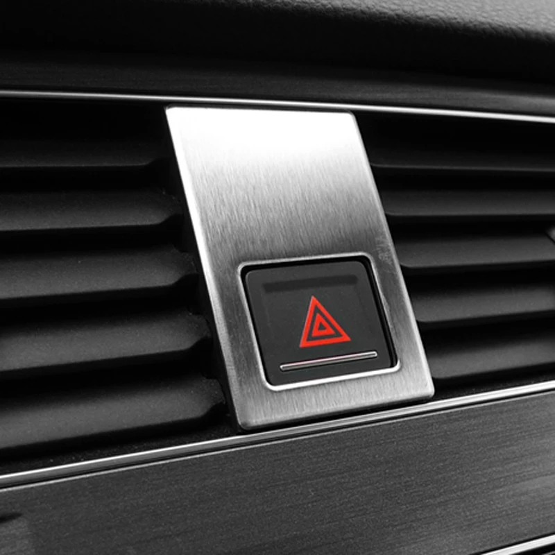 1Pc Stainless Steel Car Interior Double Flash Light Emergency Light Button Frame Decoration Cover Trim For VW Golf 7 2014 2015
1Pc Stainless Steel Car Interior Double Flash Light Emergency Light Button Frame Decoration Cover Trim For VW Golf 7 2014 2015