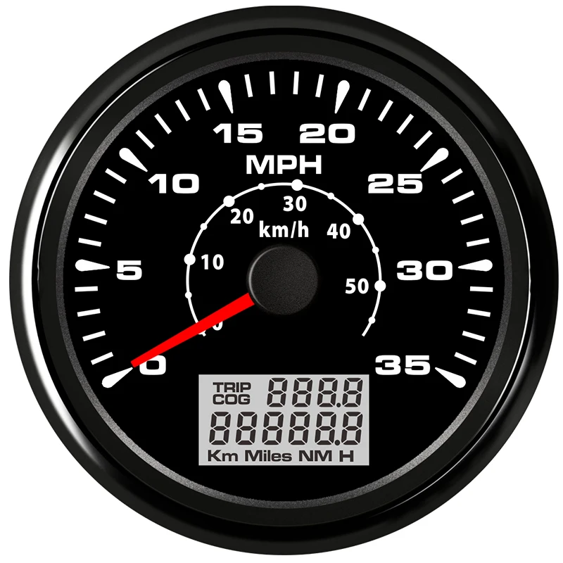 Universal 85 mm Car Speedometer GPS Odometers 0-35 mphs for Boat Motor 8 color Backlight with Speedometer sensor water-proof
Universal 85 mm Car Speedometer GPS Odometers 0-35 mphs for Boat Motor 8 color Backlight with Speedometer sensor water-proof